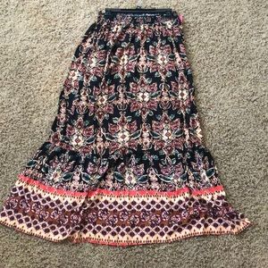 printed skirt